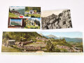 Deutschland nach 1945, 3 Ansichtskarten Obersalzberg , Kehlsteinhaus, Berghof