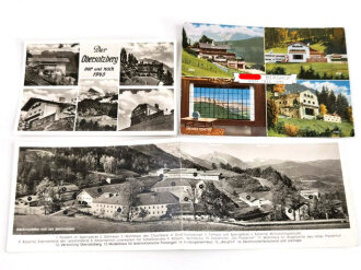 Deutschland nach 1945, 3 Ansichtskarten Obersalzberg ,  Berghof