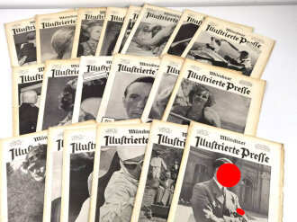 20 Ausgaben " Münchner Illustrierte Presse" Nicht auf Vollständigkeit und Zustand überprüft