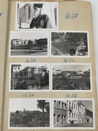 Belarus / Weissrussland, Fotoalbum eines Angehörigen der Luftwaffe. Insgesamt 65 Fotos