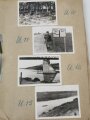 Belarus / Weissrussland, Fotoalbum eines Angehörigen der Luftwaffe. Insgesamt 65 Fotos