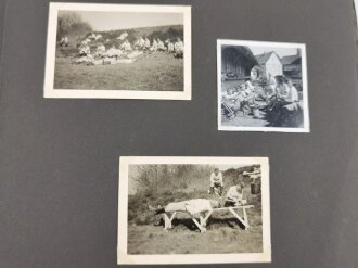 Reichsarbeitsdienst Abteilung 4/226, Fotoalbum eines Angehörigen mit insgesamt 50 Fotos