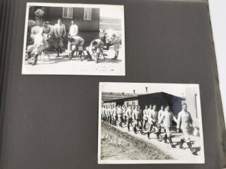 Reichsarbeitsdienst Abteilung 4/226, Fotoalbum eines Angehörigen mit insgesamt 50 Fotos