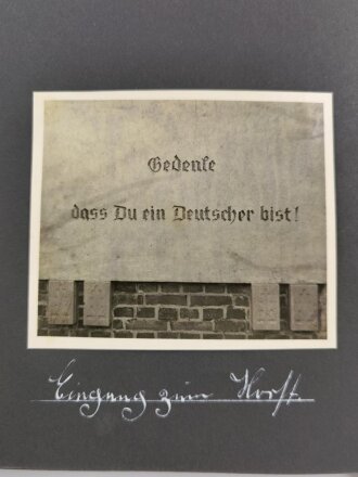 Luftwaffe, Fotoalbum eines Angehörigen im Fliegerhorst Vechta in Oldenburg. 58 Fotos, meist sauber beschriftet