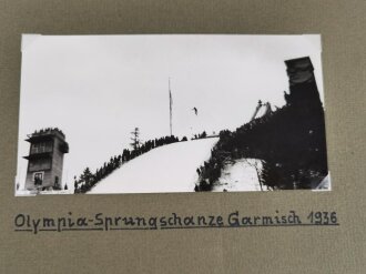 Olympische Winterspiele 1936 Garmisch. Fotoalbum mit...