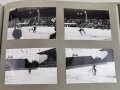 Olympische Winterspiele 1936 Garmisch. Fotoalbum mit insgesamt 103 Fotos. Es handelt sich hierbei meiner Meinung nach um neuzeitliche Abzüge bzw. vergrösserungen von originalen Dias und Fotos.