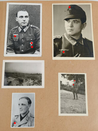 Heer, Fotoalbum eines Infanteristen mit insgesamt 124 Fotos.