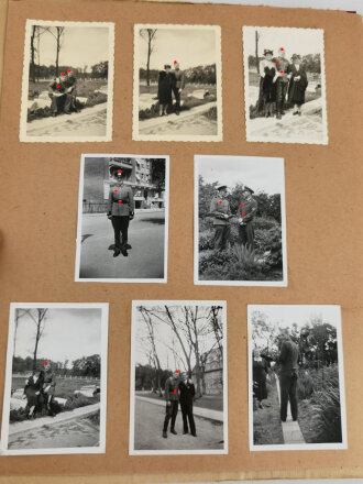 Heer, Fotoalbum eines Infanteristen mit insgesamt 124 Fotos.