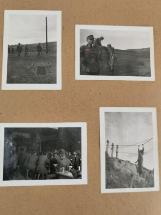 Heer, Fotoalbum eines Infanteristen mit insgesamt 124 Fotos.