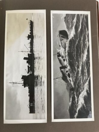 Kriegsmarine, Fotoalbum mit insgesamt 146 Fotos in neuzeitlichem Album