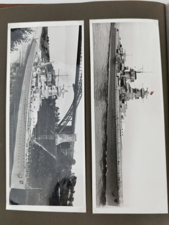 Kriegsmarine, Fotoalbum mit insgesamt 146 Fotos in neuzeitlichem Album