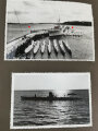 Kriegsmarine, Fotoalbum mit insgesamt 146 Fotos in neuzeitlichem Album