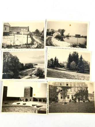 Landjahrlager Klein Marwitz ( Ostpreußen ) , Gruppe mit 56 Fotos eines Angehörigen , dazu 3 Ansichtskarten