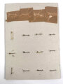 Deutschland und Österreich nach 1945, Sammlung 16 Stück Abzeichen zum Thema "Dem treuen Gast" jeweils komplett mit Nadel bzw. Nadelsystem