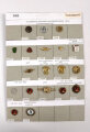Deutschland nach 1945, Sammlung 18 Stück Abzeichen zum Thema "Tanzsport " jeweils komplett mit Nadel bzw. Nadelsystem