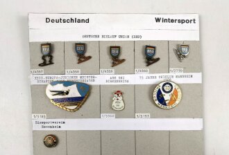 Deutschland nach 1945, Sammlung 9 Stück Abzeichen...