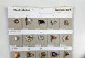 Deutschland nach 1945, Sammlung 30 Stück Abzeichen zum Thema "Wassersport " jeweils komplett mit Nadel bzw. Nadelsystem