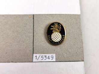 Deutschland nach 1945, Sammlung 6  Stück Abzeichen zum Thema "Golf " jeweils komplett mit Nadel bzw. Nadelsystem
