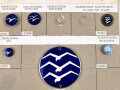 Deutschland nach 1945, Sammlung 9  Stück Abzeichen zum Thema "Luftsport  " jeweils komplett mit Nadel bzw. Nadelsystem