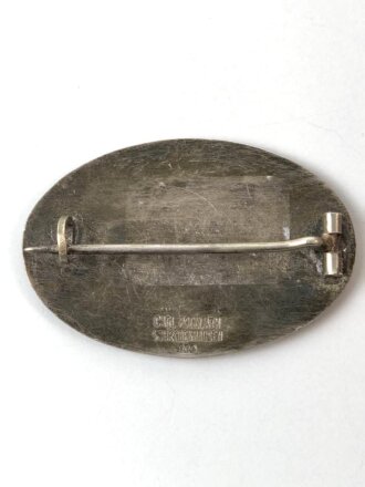 Reichsverband Deutscher Hausfrauen, Brosche in 800 Silber, Breite 37mm