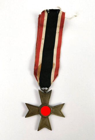 Kriegsverdienstkreuz 2. Klasse 1939 ohne Schwerter am Band, Buntmetall