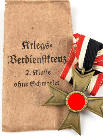 Kriegsverdienstkreuz 2. Klasse 1939 ohne Schwerter mit...