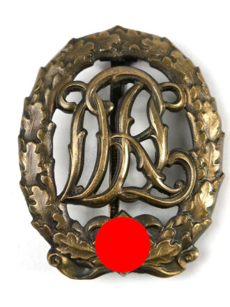 Deutches Reichssportabzeichen DRL in Bronze, Hersteller " Ferd. Wagner "