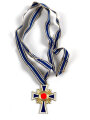 Ehrenkreuz der Deutschen Mutter ( Mutterkreuz ) in Gold am Band