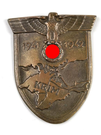 Krimschild 1941/42 Eisen bronziert, Splinte fehlen