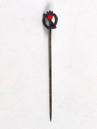 Miniatur, Infanteriesturmabzeichen Silber, Größe 9 mm an Nadel