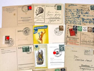 Konvolut 30 Postkarten meist III.Reich aus verschiedenen...