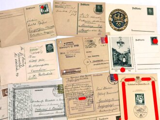 Konvolut 30 Postkarten meist III.Reich aus verschiedenen Nachlässen