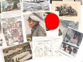 Konvolut 35 Ansichtskarten III.Reich aus verschiedenen Nachlässen, alle mehr oder weniger defekt