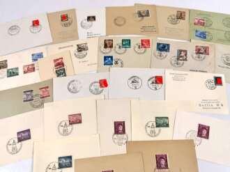 Konvolut 24 Briefumschläge /Teile davon meist III.Reich aus verschiedenen Nachlässen