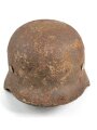 Heer, Stahlhelm  Modell 1940. Ungereinigter Bodenfund