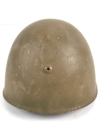 Italien 2. Weltkrieg, Stahlhelm M33 , Originallack und Kinnriemen.