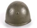 Italien 2. Weltkrieg, Stahlhelm M33 , Originallack und Kinnriemen. Stärker getragenes Stück