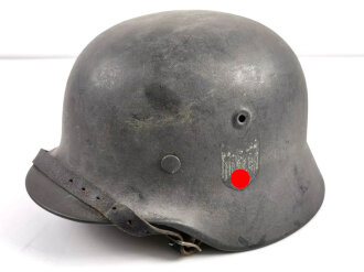 Heer, Stahlhelm Modell 1940. In allen Teilen originales...