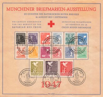 Deutschland nach 1945, Rotes Kreuz, "Münchener...