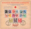 Deutschland nach 1945, Rotes Kreuz, "Münchener Briefmarken Austellung", 1947