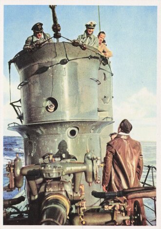 Ansichtskarte "Deutsche U-Boote jagen auf den...