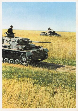 Ansichtskarte "Panzer machen Weltgeschichte"