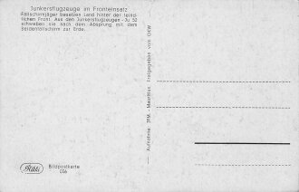 Ansichtskarte "Fallschirmjäger springen aus der...