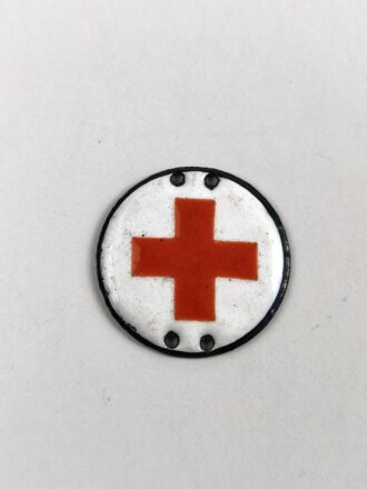 Freiwillige Krankenpflege im 1.Weltkrieg, Mützenabzeichen emailliert 25mm