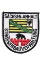 Ärmelabzeichen, Sachsen Anhalt " Strassenbauverwaltung "