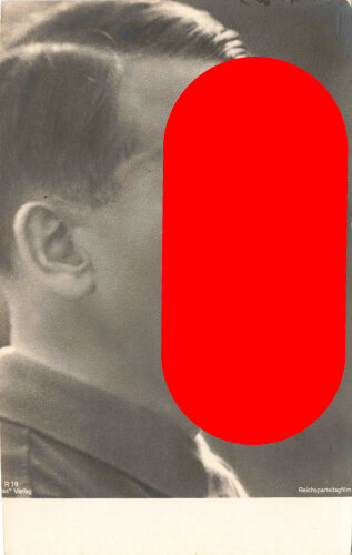 Ansichtskarte "Adolf Hitler" leicht beschnitten