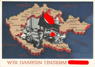 Ansichtskarte "Wir danken unserem Führer"