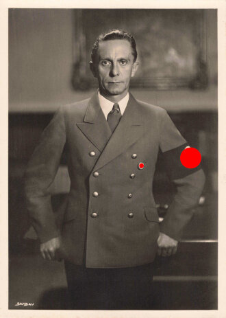 Ansichtskarte "Reichsminister Dr.Goebbels"