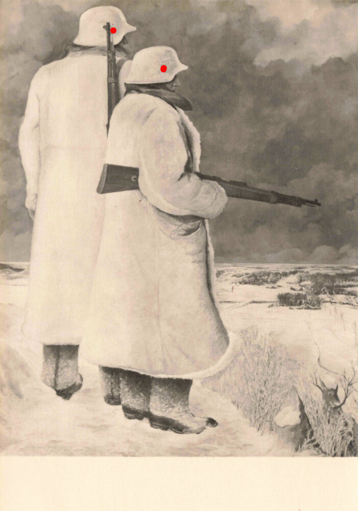 Ansichtskarte Ausstellung Deutsche Künstler und die SS