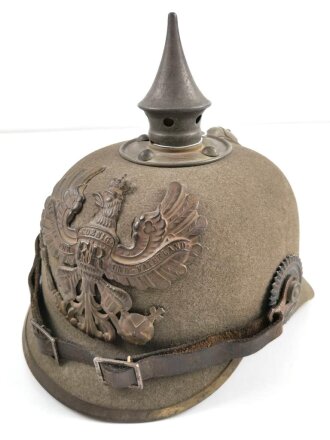 1.Weltkrieg Preussen, Pickelhaube für Mannschaften...